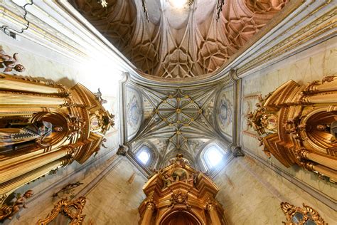 Segovia, Spain - Nov 27, 2021, Ancient architecture ceiling of ...