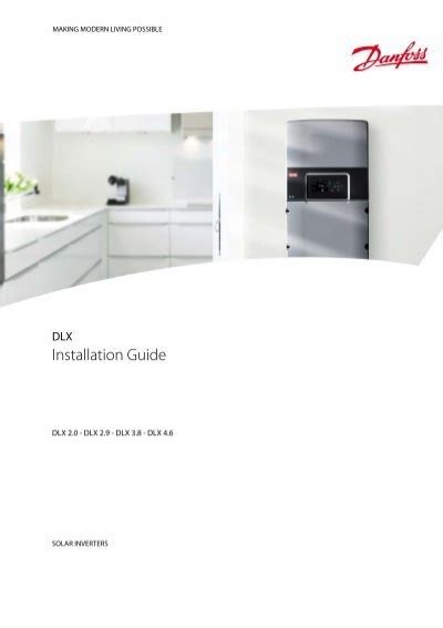 Installation Guide - Danfoss