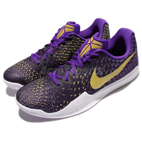 Nike Mamba Instinct EP Kobe Bryant Purple Gold Men Basketball Shoes ...