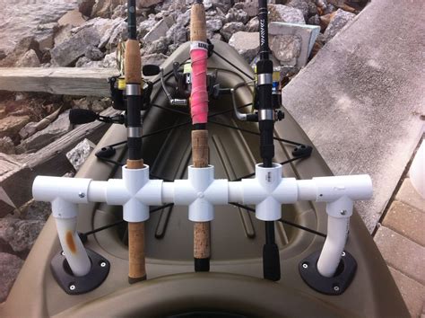 Rod-Holder/Outrigger Build | Kayak fishing rod holder, Kayak fishing ...