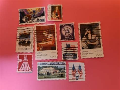 Free: 10 cancelled US stamps - Stamps - Listia.com Auctions for Free Stuff