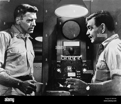 BURT LANCASTER & CLARK GABLE RUN SILENT RUN DEEP (1958 Stock Photo ...