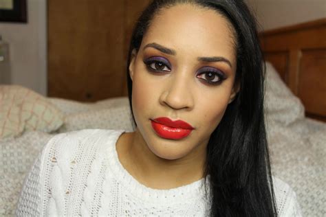 Makeup Tutorial: Aaliyah Inspired Jewel Toned Smokey Eye | Vinyl Blush