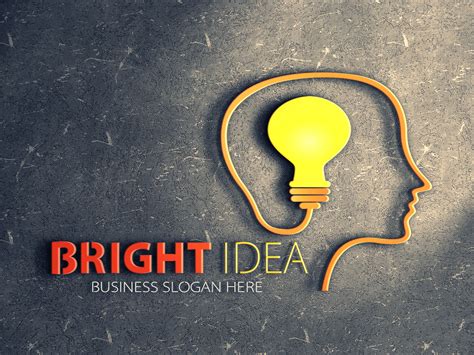 Bright Idea Logo By fastudiomedia | TheHungryJPEG