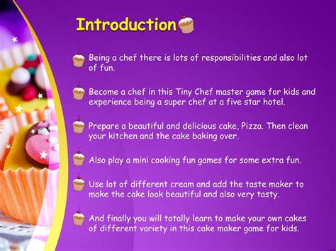 PPT - Tiny Chef & Cooking Fun Game for Kids PowerPoint Presentation ...