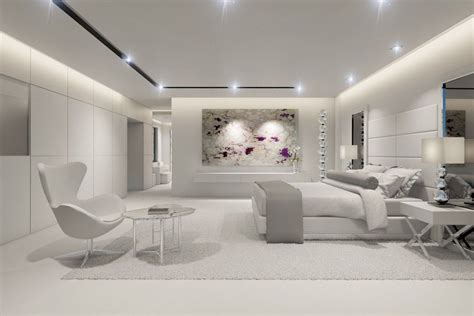 Renderings to Reality: A Modern Mansion in Miami Beach | Dormitorio de diseño moderno, Estilo de ...