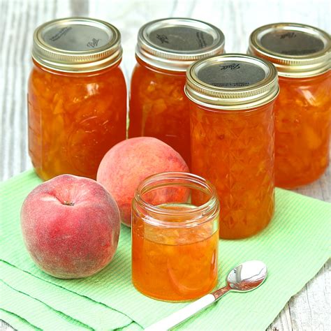 The Fountain Avenue Kitchen – Classic Peach Jam