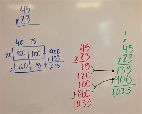 Standard Multiplication Algorithm Examples