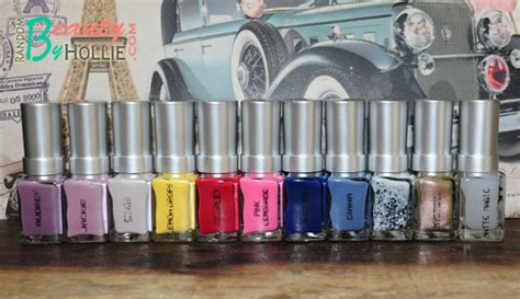 Random Beauty by Hollie: Girl Stuff Nail Polish Swatches and Review