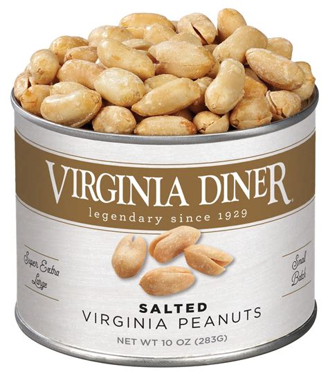 VIRGINIA DINER SALTED PEANUTS 10 OZ - Midwest Distribution