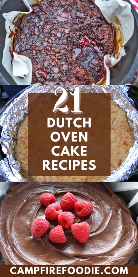 Dutch Oven Cake Recipes » Campfire Foodie