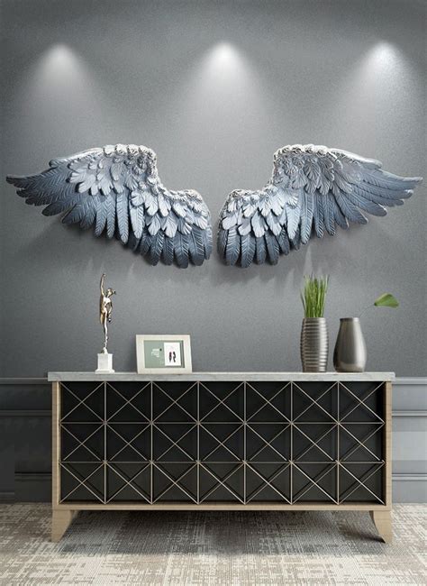 Angel Wings Wall Decoration | Angel wings wall, Angel wings wall decor ...