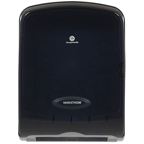 Marathon® Folded Paper Towel Dispenser, Smoke, 12.370” W x 5.120” D x 16.750” H - Walmart.com ...