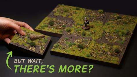 DnD Wilderness Terrain - Modular & Expandable. Plus EASY static grass ...