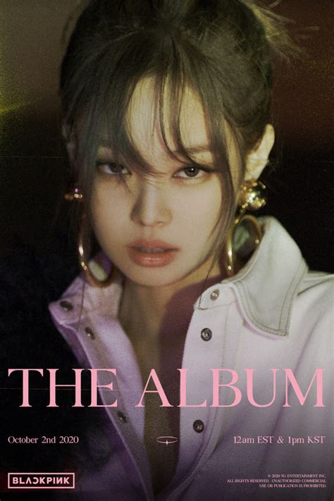 BLACKPINK The Album Teaser Posters Jennie (HD/HQ) - K-Pop Database ...