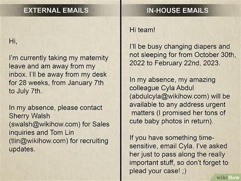 Maternity Leave Out of Office Messages: 5 Template To Use