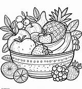 20 Fruit Coloring Pages Free Unique Printables  coloring sketch template
