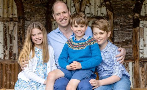 Prince William and Children Pose in Heartwarming Photos for Father's ...