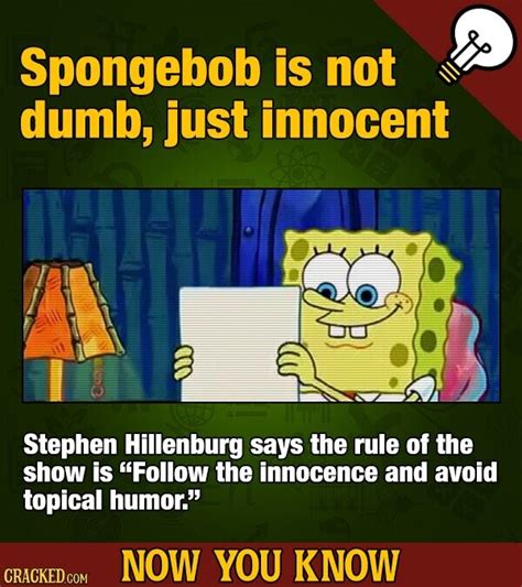 13 Now-You-Know SpongeBob SquarePants Facts | Cracked.com