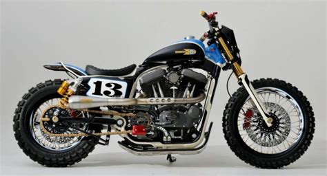 Harley XLST3 Sportster Dirt Track by Shaw Speed & Custom