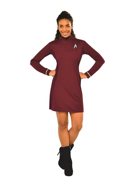 Star Trek Womens Deluxe Uhura Costume - PartyBell.com