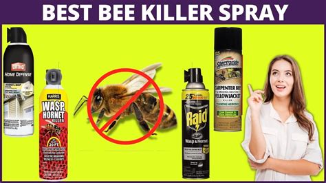 Best Bee Killer Spray To Stops Bees Instantly - Top Repellents - YouTube