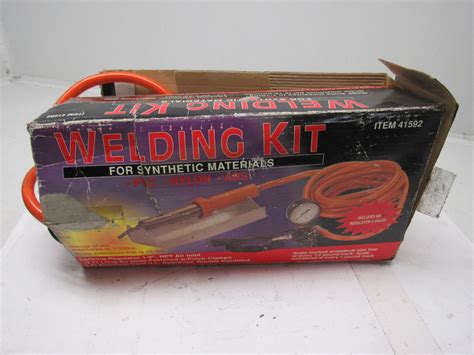 Harbor Freight 41592 Plastic Welding Kit PVC Nylon ABS