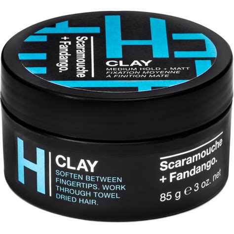 Scaramouche & Fandango Men's Hair Styling Clay (85g) | Buy Online | Mankind