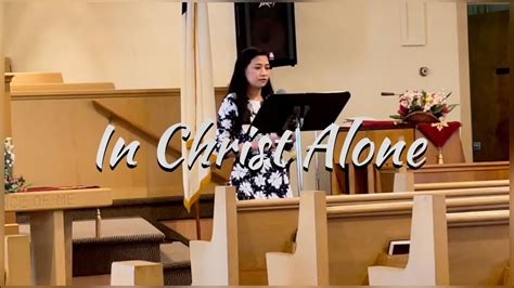 In Christ Alone (cover) - YouTube