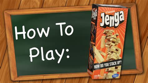 How to Play Jenga - YouTube