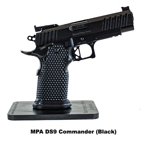 MPA DS9 Commander (Black) | Masterpiece Arms DS9 Commander - Black - XGAguns.com