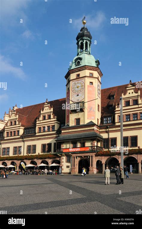 Leipzig old city hall, Leipzig Altes Rathaus Stock Photo - Alamy