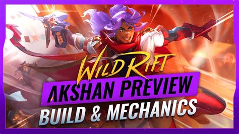 AKSHAN Preview - BUILD & Mechanics (Wild Rift - LoL Mobile) - iPhone Wired