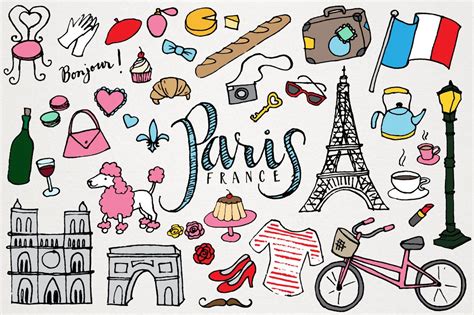 Paris Clipart Paris France Clip Art monuments clipart city | Etsy in 2021 | Paris clipart ...