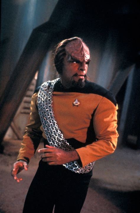 Worf, played by Michael Dorn, is a main character in Star Trek: The ...