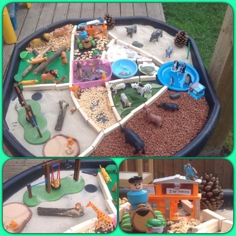 miniatures zoo - Google Search | Nursery activities, Tuff tray ideas ...