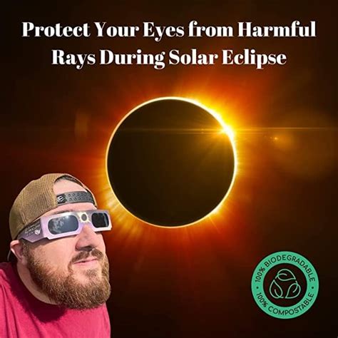 Amazon.com: American PaperWear Solar Eclipse Glasses - 50 Pack Premium Safety Sunglasses, Safe ...