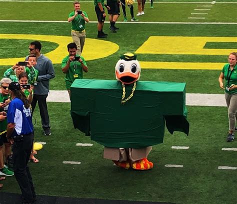 That's our mascot : ducks