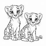 20 Cheetah Coloring Pages To Print Png Color Co  Vrogueco sketch template