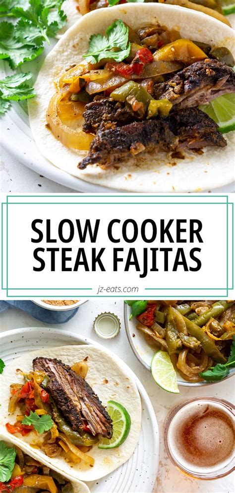 Steak Fajitas Crockpot, Flank Steak Crock Pot, Crockpot Steak Recipes ...
