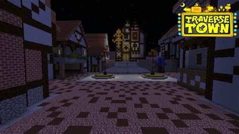 Traverse Town Kingdom Hearts Minecraft Map