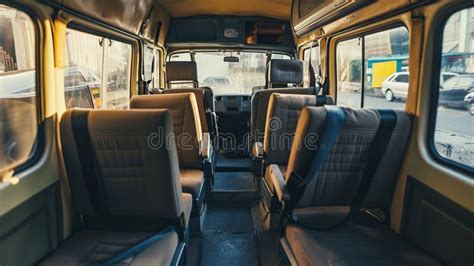 Interior of the Small Bus, Motor Home Interior, Details of a Converted ...