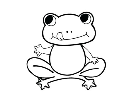 Frog Drawing For Kids | Free download on ClipArtMag