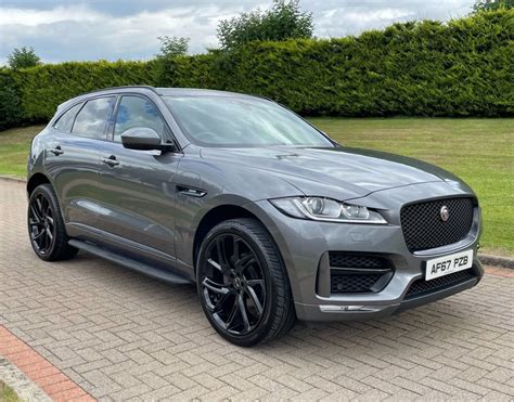 2018 Jaguar F-PACE 2.0 R-SPORT 2.0 Diesel Automatic Grey £24495 - MC ...