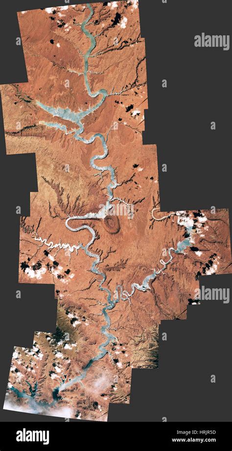 Satellite View Of River High Resolution Stock Photography and Images ...