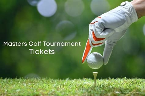 How to Purchase Masters Golf Tournament Tickets 2024?