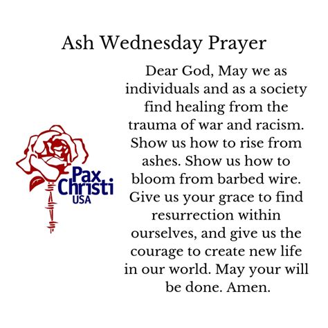 Prayer for Ash Wednesday and Last Day to Order Lent Reflection E ...