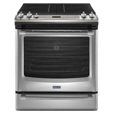 Maytag MGS8880DS 5.8 cu. ft. Slide-in Gas Range - Stainless Steel