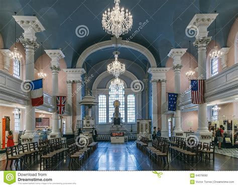 Interior Hall of the St. Paul S Church Editorial Photography - Image of ...