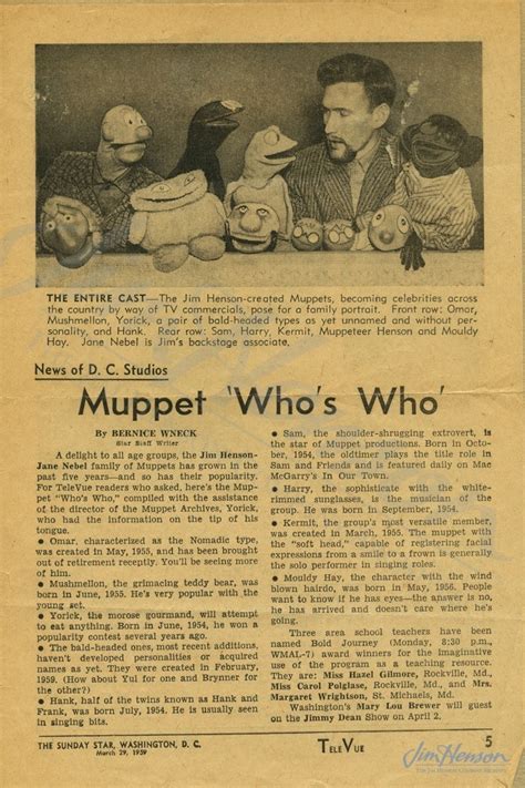 1/27/1975 – ‘Go to Washington put 1st Bert and Ernie in Smithsonian ...